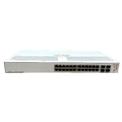Aruba IOn 1930 24G 4SFP+ PoE 370W Switch (JL684B) 24 Ports Gigabit 100/1000Mbps, 4SFP 1G ports PoE 370W Class 4, Switch Manage Layer2, Desktop Switch