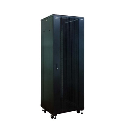 Link CH-60642CW 19” Curve-Wave Server Rack 42U (60x60x207cm.) Black for Data Center *ส่งฟรีเขต กทม.และปริมณฑล