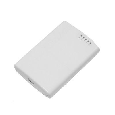 Mikrotik RB750P-PBr2 (PowerBox) Outdoor Router 5-Port 10/100 Eternet with PoE Output, 650MHz CPU, 64MB RAM