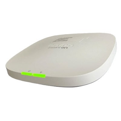 Aruba Instant On AP22 RW (R4W02A) Indoor Wi-Fi CERTIFIED (Wi-Fi 6) Access Point, Speed 1174Mbps, 802.11ax, 2X2:2 MU-MIMO radios, Dual-band operation, Built-in Wi-Fi router/gateway functionality