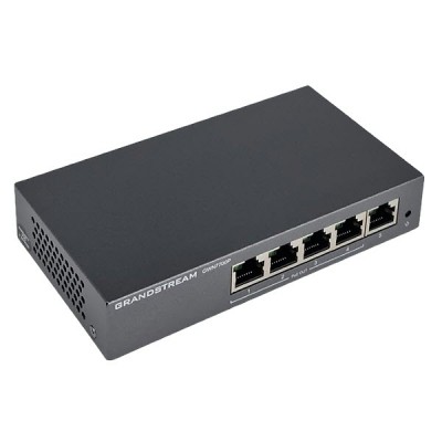 GrandStream GWN7700P plug-and-play POE Desktop Unmanaged Gigabit Switch 5 Ports 10/100/1000 Mbps RJ45 with 4xPoE