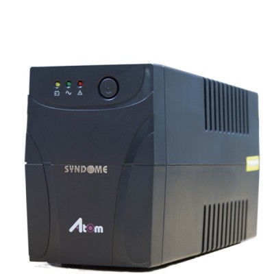 SYNDOME ATOM 850i-LED UPS 850VA/480W, Stabilizer, Universal Socket 4 Outlet (ส่งฟรีทั่วประเทศ)