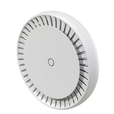 Mikrotik cAPGi-5HaxD2HaxD-TH (cAP ax) Gen 6 802.11ax 1800 Mbps Dual-band 2.4 / 5GHz Ceiling Wireless Access Point High-Gain Antennas, 2x Gigabit Ethernet ports PoE 802.3af/at Support, 48V 0.95A power adapter + Gigabit PoE injector (Included)