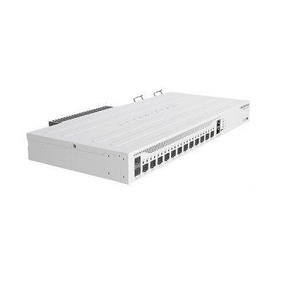 MikroTik CCR2004-1G-12S+2XS Cloud Core Router Industrial Grade 12-Port 10G SFP+, 1-Port 1G Ethernet, CPU AL32400 1700 MHz, RAM DDR4