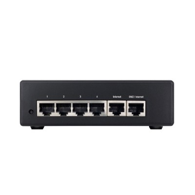 Cisco RV042G Dual WAN Gigabit Load Balanc Router 2 Port WAN + 4 Port LAN, VPN Support, Highly Secure, Reliable Connectivity for Small Business Network 