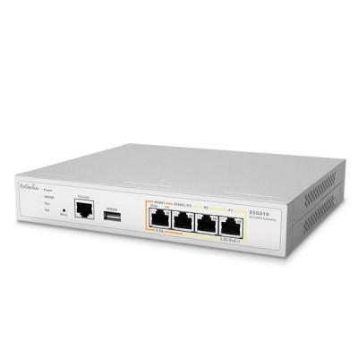 EnGenius ESG510 (Gateway5 4mG) Cloud-Managed VPN and SD-WAN Gateway with 4 x 2.5-Gigabit (1x PoE+) Ethernet Ports