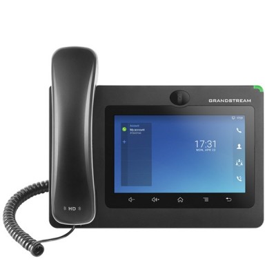 Grandstream GXV-3370 IP Video Phone with Android 16 lines 16 SIP accounts, mega-pixel camera video calling, Touch Screen WiFi and Bluetooth, Gigabit Port
