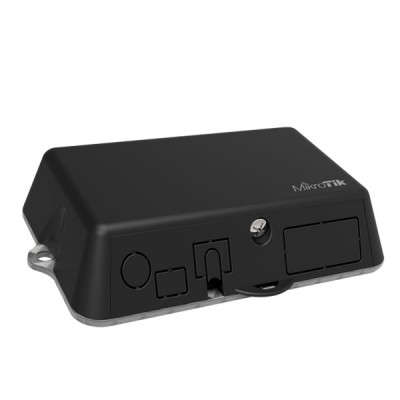 MikroTik LtAP mini LTE Kit (RB912R-2nD-LTm&R11e-LTE) Small Weatherproof Wireless Access Point with International LTE modem, 2 SIM slots and GPS + 1 LAN 10/100 Ethernet Port
