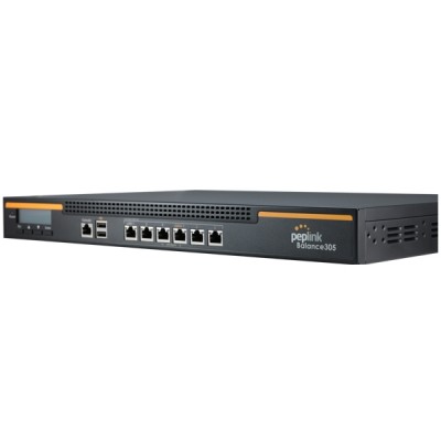Peplink Balance 305 (BPL-305) Multi-WAN Router, 3 Gigabit WAN port and 3 Gigabit LAN port, 1Gbps Throughput, Load Balancing/VPN/QoS Support